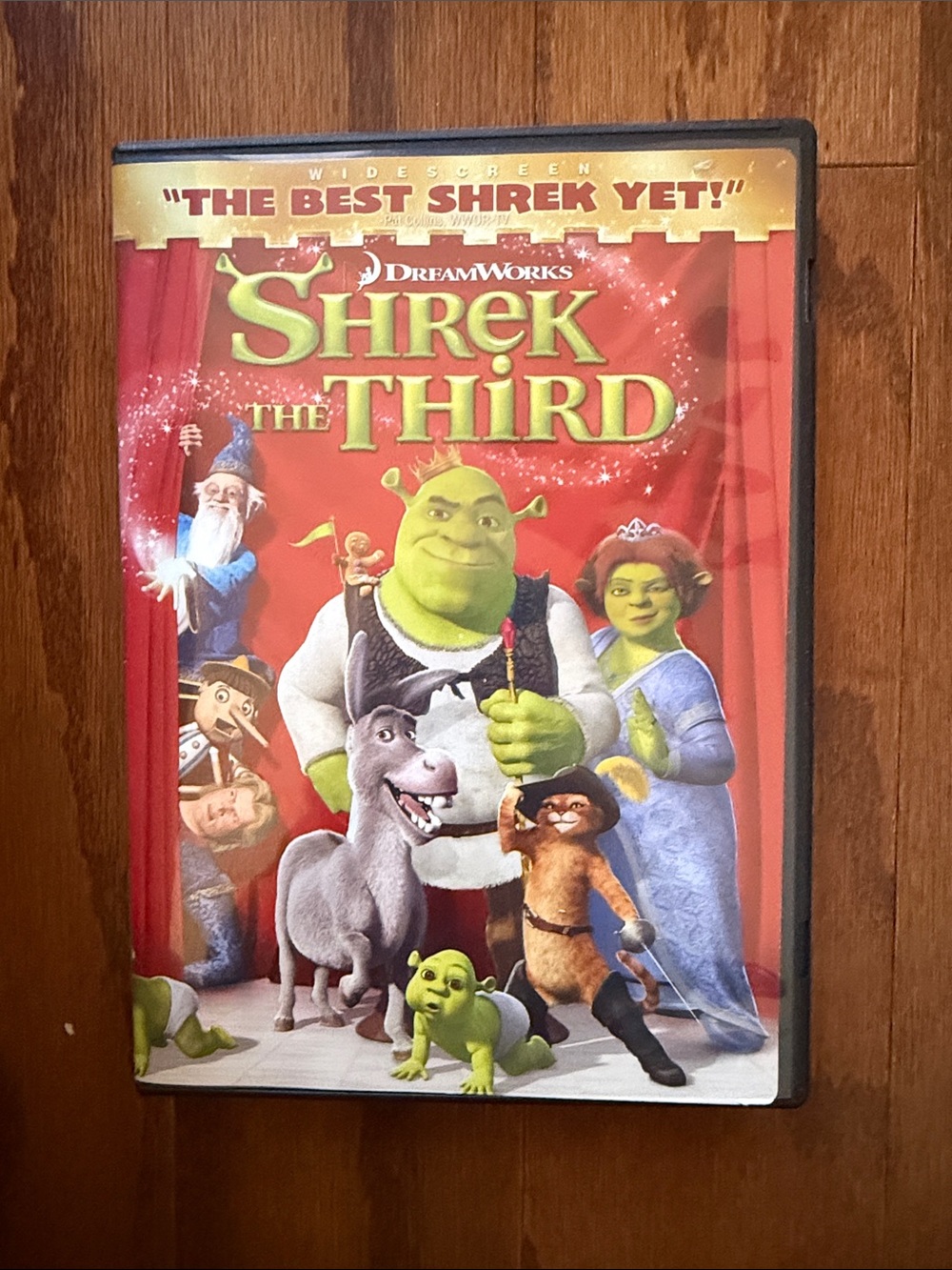 Shrek the Third DVD Widescreen DreamWorks Animated Family Movie